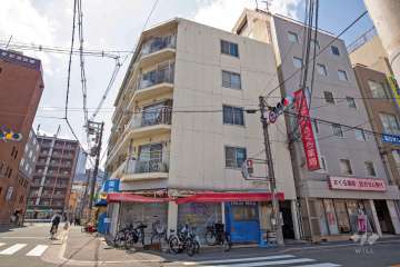 シャトー東梅田の外観（南東側から）