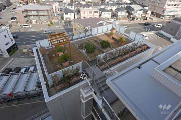 屋上果樹園「マナビノニワ」