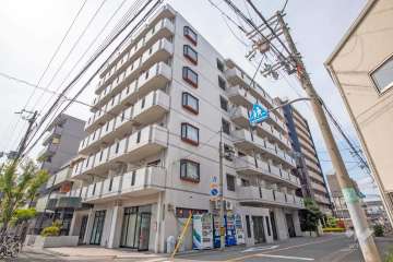 リッチハイツパークサイドの外観（南東側から）　-