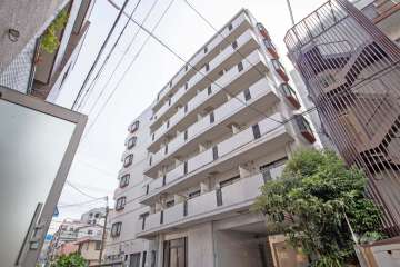 リッチハイツパークサイドの外観（北東側から）　