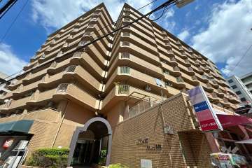 メロディーハイム中津5番館の外観（南西側から）