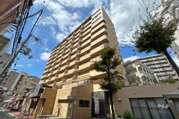 メロディーハイム中津5番館の外観（南東側から）