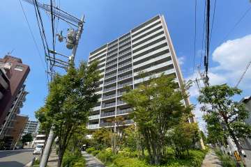 パークホームズノースゲートスクエアの外観(南側から)