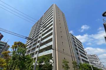 パークホームズノーズゲートスクエアの外観(南東側から)