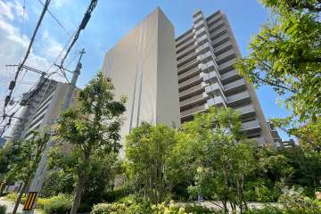 パークホームズノースゲートスクエアの外観(北東側から)　