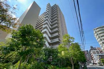 パークホームズノースゲートスクエアの外観(北東側から)