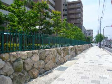 屋内にある駐輪場