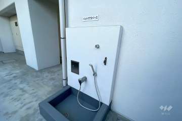 共有部(ペット足洗い場)