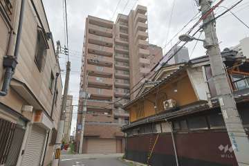 グランドメゾン安堂寺の外観（北側から）