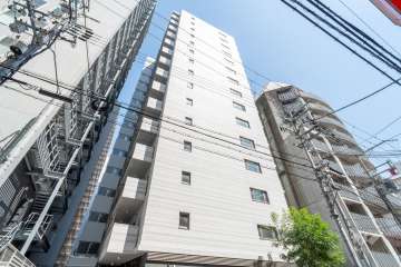 ブランズ大阪本町の外観（北西側から）