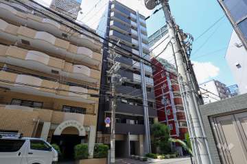 スワンズシティ堺筋本町の外観（南東側から）