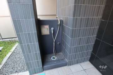 ペット足洗い場