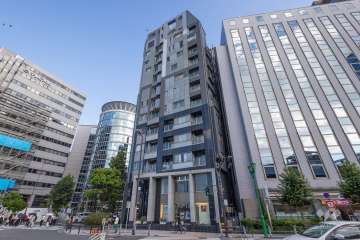 都住創大手前の外観（北西側から）