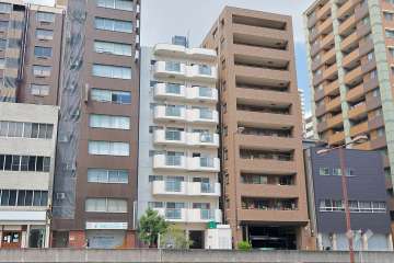 谷六コープの外観（南東側から）