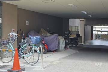 バイク置場
