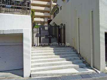 06物件北西側の通用口