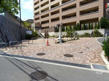 敷地南側のオープンスペース