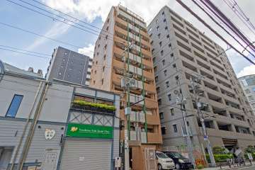 プレサンス内本町の外観（北西側から）