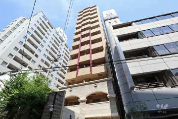 ディナスティ堺筋本町の外観（南西側から）