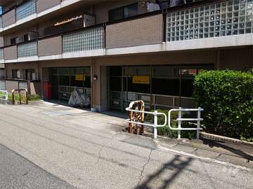 1階にある駐車場
