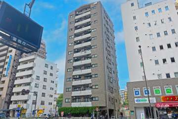 SSKグリーンパーク入谷の外観（東側から）