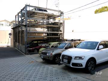 敷地内駐車場（屋外機械式と平面式）