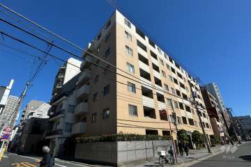 プリムローズ浅草ウエストの外観（南西側から）