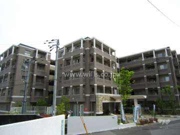 ワコーレヒルズ苦楽園MIRAIの外観（北側から）