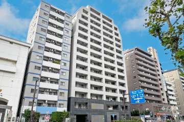 レーベンシティオ上野入谷タワーフォルムの外観（南側から）