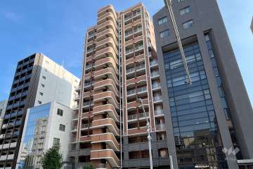 グランシティ浅草橋の外観（北西側から）