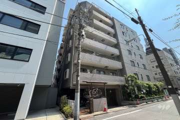 ムサシノコート浅草橋の外観（北西側から）