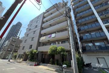 ムサシノコート浅草橋の外観（北東側から）