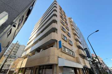 ライオンズマンション浅草の外観（北東側から）