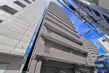 リバーサイドタワー蔵前の外観（南東側から）