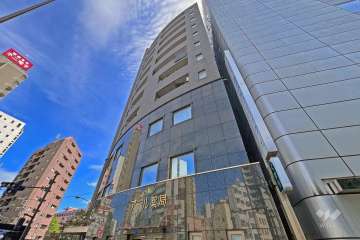 リバーサイドタワー蔵前の外観（西側から）