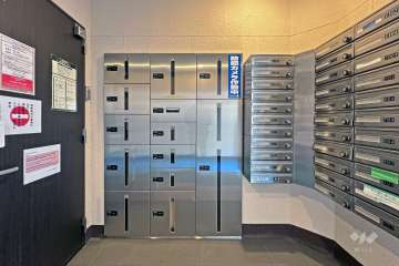 宅配ボックスと共用ポスト