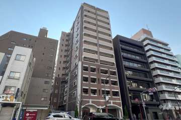 ライオンズグローベル浅草雷門の外観（北東側から）