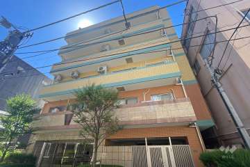 浅草橋アムフラット3の外観（北東側から）