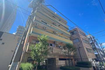 浅草橋アムフラット3の外観（南東側から）