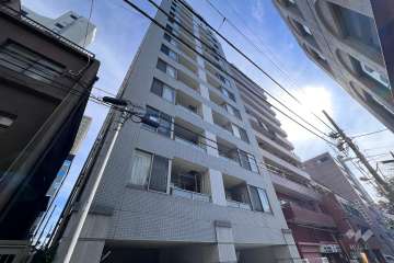 藤和シティホームズ蔵前駅前クレーデルコートの外観（北西側から）