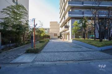 駐車場の出入り口　