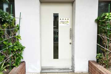 駐輪場の出入り口