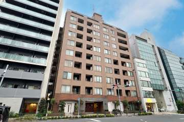 朝日サテライト上野の外観（北西側から）