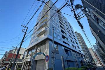 ディアハイム浅草の外観（北西側から）