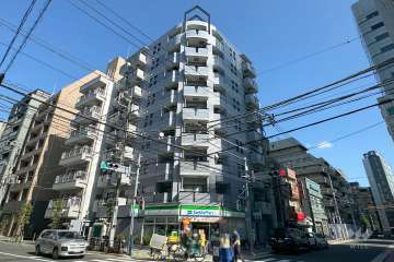ダイヤモンドスクエア駒形の外観（南西側から）