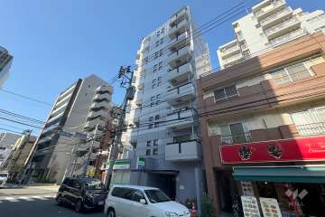ダイヤモンドスクエア駒形の外観（南東側から）