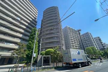 カーサ浅草桜橋の外観（北西側から）