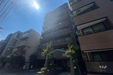 エバーグリーンパレス浅草の外観（北東側から）　