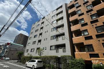 藤和シティホームズ上野山伏町の外観（北東側から）