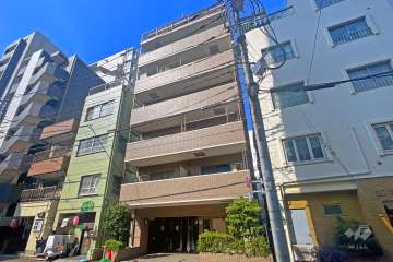 シーガルハイツ入谷壱番館の外観（北東側から）